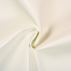 Ткань Дерматин (Кожзам) для мебели, цвет Белый (на отрез)  в Наро-Фоминске