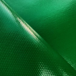 Ткань ПВХ 600 гр/м2 плотная, Зелёный (Ширина 150см), на отрез  в Наро-Фоминске