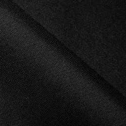 Ткань Оксфорд 600D PU, Черный (на отрез)  в Наро-Фоминске