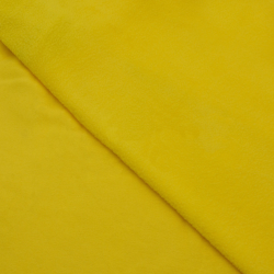 Флис Односторонний 180 гр/м2, Желтый (на отрез)  в Наро-Фоминске