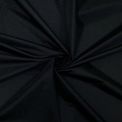 Ткань Дюспо 240Т WR PU Milky, цвет Черный (на отрез)  в Наро-Фоминске
