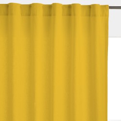 Штора уличная на Трубной ленте (В-220*Ш-145) Желтая, (ткань Оксфорд 600)  в Наро-Фоминске