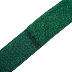 Контактная лента 40мм (38мм)  Зелёный (велькро-липучка, на отрез)  в Наро-Фоминске