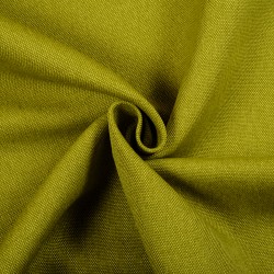 Ткань Рогожка (мебельная), цвет Зелёный (на отрез)  в Наро-Фоминске