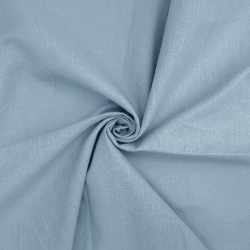 Ткань Перкаль, цвет Серый (на отрез) (100% хлопок) в Наро-Фоминске